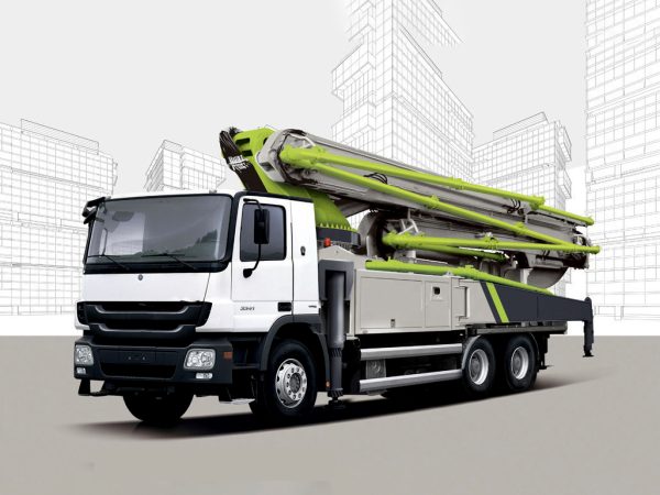 49m concrete pump truck 49X-6RZ truck concrete pumping made in China - Image 2