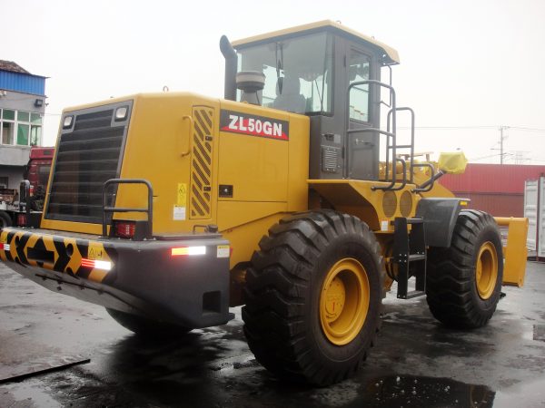 5t 4 Wheel Drive Front End Loader XG955H ZL50GN/LW500KN/LW500FN for sale - Image 4