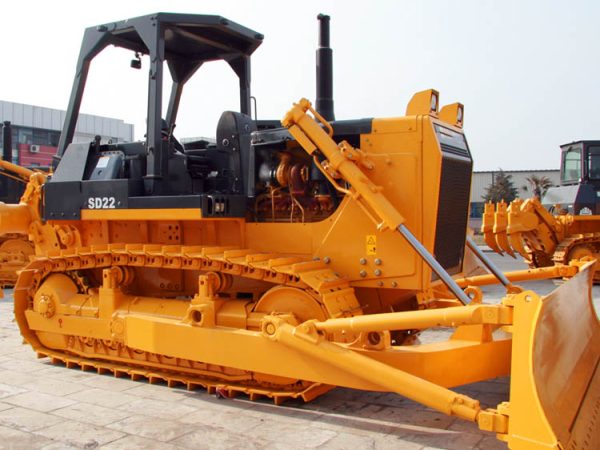 China New Earthmoving Machinery 230HP Wheel Bulldozer SD23 With Attachments - Image 4