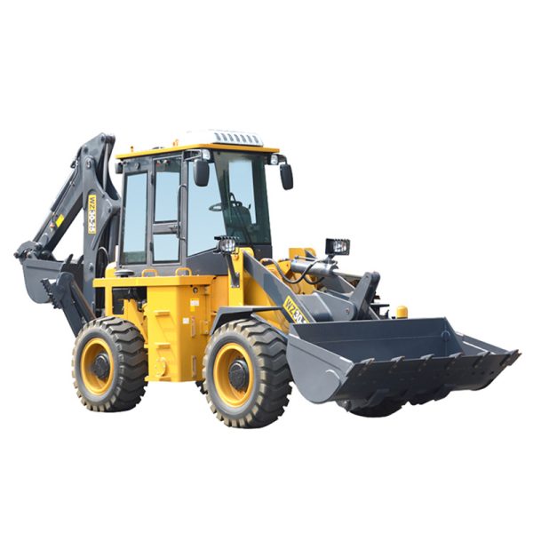 Free Shipping China Factory EPA Engine Wheel Loader Mini Backhoe Excavator Loader 4X4 Backhoe Loader for Sale - Image 2