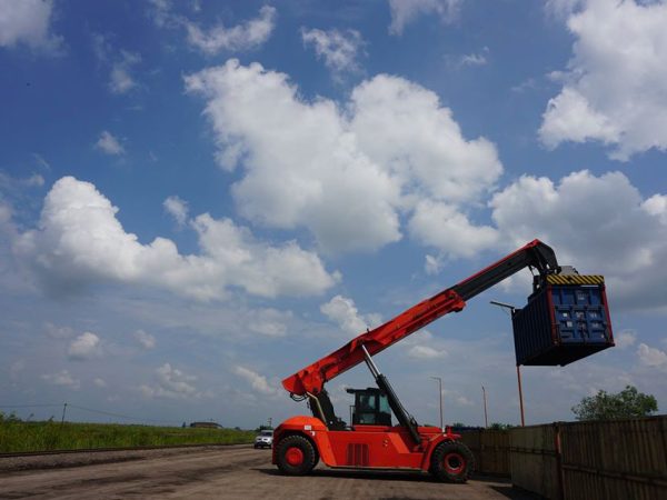 HELI 45 Ton Reach Stacker Port Reach Stacker for Containers SRSH4528-VO2 - Image 2