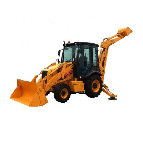 High cost performance 8 ton backhoe loader 766A mini backhoe loader diesel Flexible and convenient driving