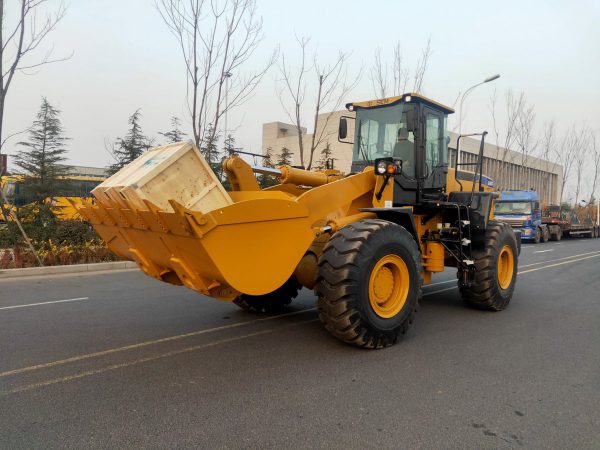 High quality5 ton high lift wheel loader buckets SEM658F with Full hydraulic system - Image 5