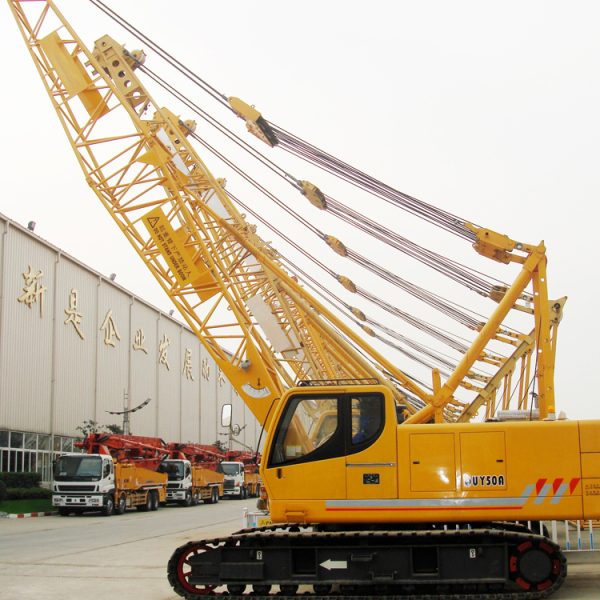 Hoist Equipment 55 ton telescopic crawler crane XGC55T crane crawler price - Image 2