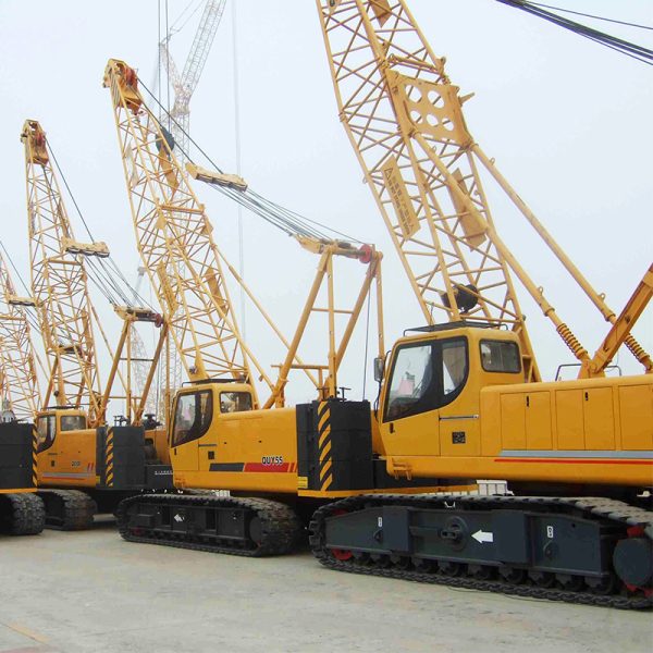 Hoist Equipment 55 ton telescopic crawler crane XGC55T crane crawler price - Image 5