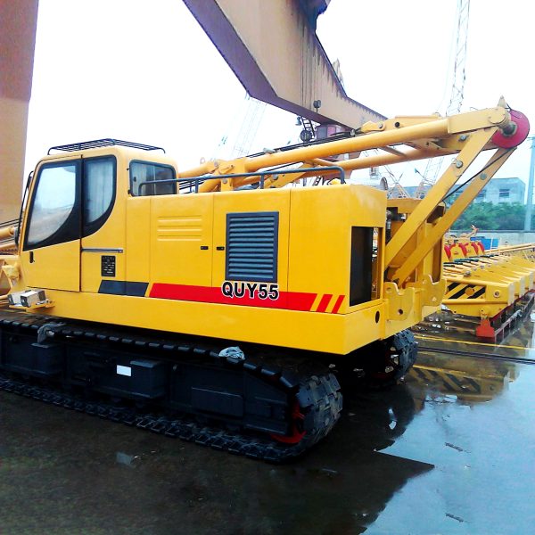 Hoist Equipment 55 ton telescopic crawler crane XGC55T crane crawler price - Image 6