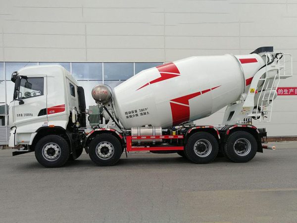 SY412C-8R 12 Cubic Meters Mobile Cement Concrete Truck Mixer Price for Sale - Image 2