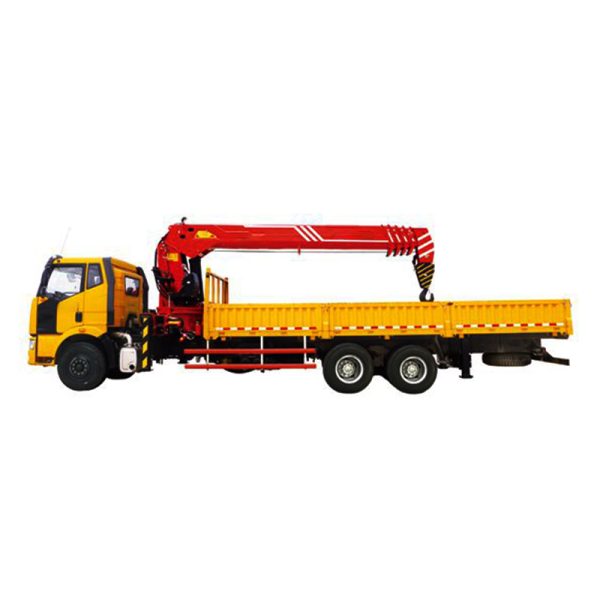 Truck Mounted Crane SPS12500B Hydraulic 5tons 4-section Stiff Boom 13.6m