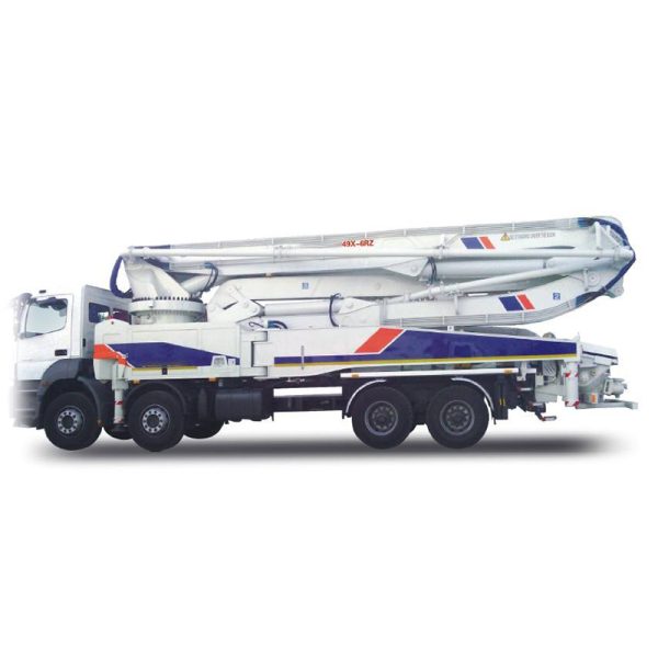 ZOOMLION 49m truck-mounted concrete pump 49X-6RZ Bestseller in Argentina