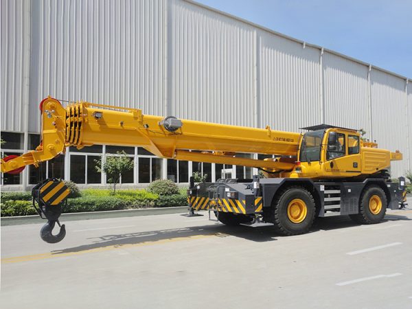 famous brand 60ton truck crane hydraulic pump RT60/80 roughy terrain crane high efficiency with professional service - Image 6