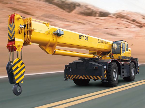 high efficiency 60ton truck crane hydraulic pump RT60/100 rough-terrain crane from famous brand in Africa - Image 5