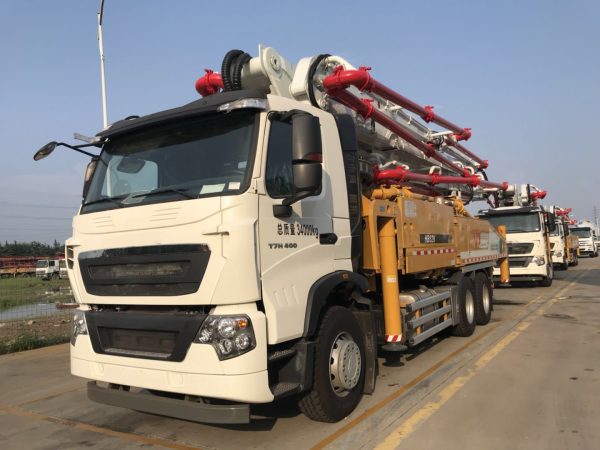 the best price China top brand 37m Truck-mounted Concrete Pump HB37K Truck Mounted Boom Concrete Pump in stock - Image 4