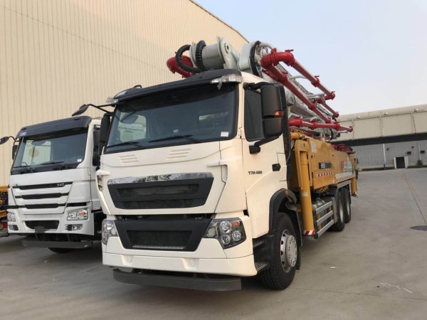 the best price China top brand 37m Truck-mounted Concrete Pump HB37K Truck Mounted Boom Concrete Pump in stock - Image 5