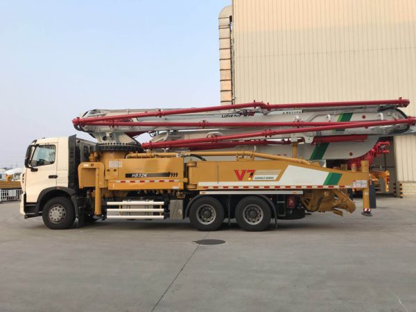 the best price China top brand 48M concrete pumping trucks HB48K Concrete Pump From China For Sale - Image 4