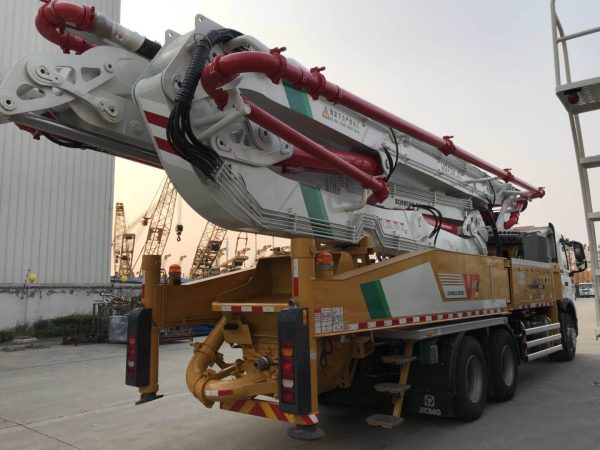 the best price China top brand 48M concrete pumping trucks HB48K Concrete Pump From China For Sale - Image 5